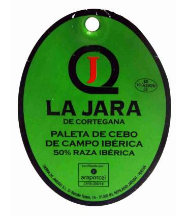 Paleta Ibérica Cebo Campo de Jabugo