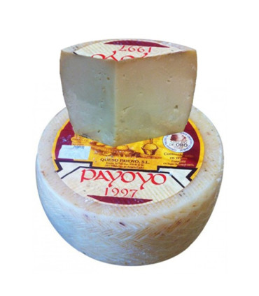Morceau de fromage de chèvre Payoyo semiendurci