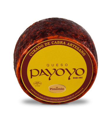 Queso Payoyo curado de cabra al pimentón