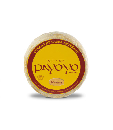 Payoyo sheep cured cheese in butter