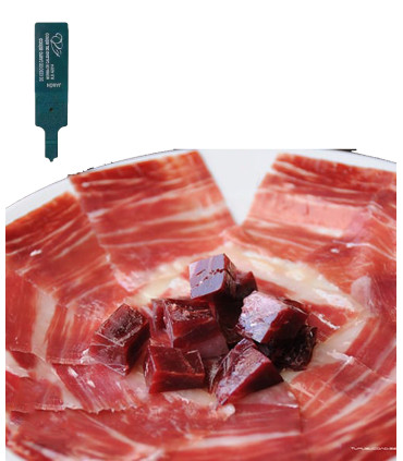 Cebo 50% Iberian shoulder ham sliced 100 gr