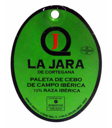 La Jara cebo 75% iberian shoulder ham