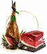 Piece of cebo de campo iberian ham 100%