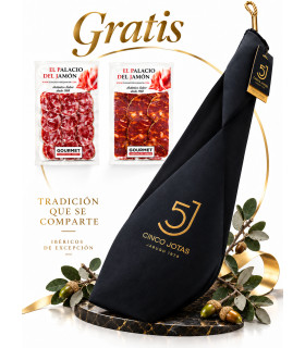 Comprar Jamón 5 Jotas  - Jamón de bellota 100% ibérico 5J Cinco Jotas