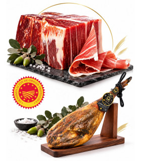 Imagen principal de Morceau de jambon 100% ibérique bellota au gland de chêne A.O.C. Jabugo 1kg aprox.