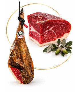 Taco de jamón bellota ibérico 50% raza ibérica  1 kg aprox.