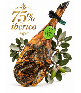 Imagen principal de La Jara cebo 75% iberian shoulder ham