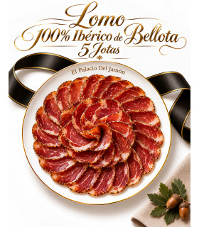 Lomo Ibérico bellota 5 Jotas loncheado