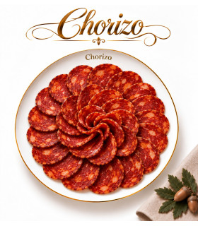 Chorizo Ibérico de bellota loncheado