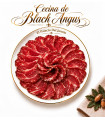Viande de bœuf affinée black Angus tranché 100 gr