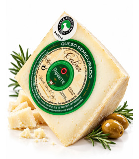 Imagen principal de Pajarete's goat's semi cured cheese - wedge