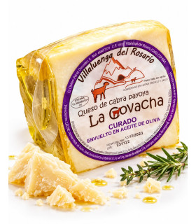 Imagen principal de La Covacha tranche de fromage de chèvre payoya affiné à l'huile d'olive