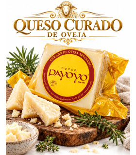 Imagen principal de Payoyo's Sheep´s cured cheese wedge