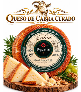 Imagen principal de Mini Queso Pajarete curado de cabra al pimentón