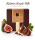 Bonbon de figue enrobé de chocolat au lait, fourré au brandy 142g