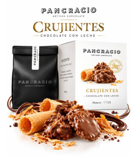 Crujientes de chocolate con leche