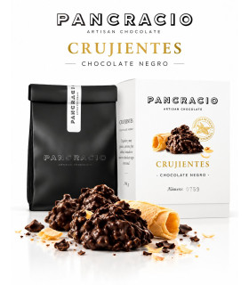 Crujientes de chocolate negro