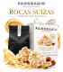 Roca Suiza de chocolate blanco con pistacho y avellanas
