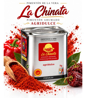 Imagen principal de Premium Sweet and Sour Smoked Paprika from La Chinata