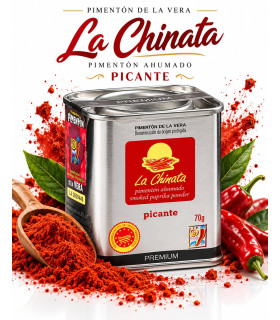 Imagen principal de Paprika fumé épicé de première qualité de La Chinata