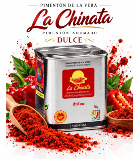 Pimentón Ahumado Premium dulce la Chinata