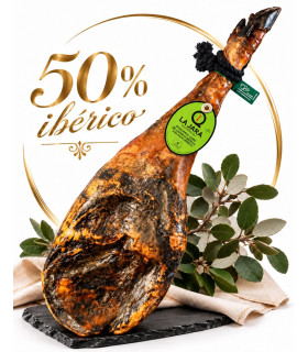 Paleta de cebo de campo ibérica 50% raza ibérica La Jara