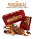 Box of Almond Pastries with Chocolate Moscovitas 160 g
