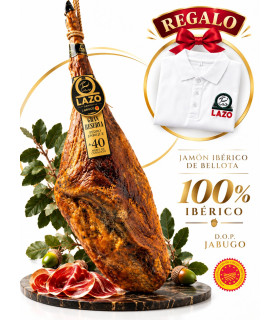 Imagen principal de Acorn-fed 100% iberian ham Lazo D.O. Jabugo Pedro Enrique