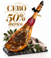 Cebo 50% Iberian ham La Jara