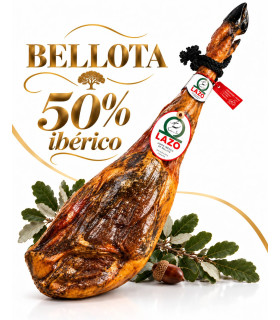 Imagen principal de Jambon 50% ibérique bellota Lazo