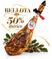 Jambon 50% ibérique bellota Lazo