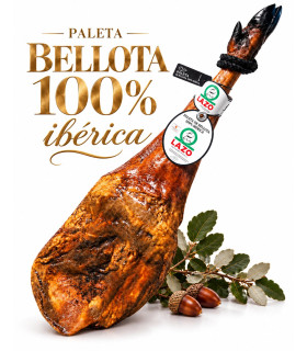 Paleta de bellota 100% ibérica Lazo de Jabugo.