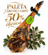 La Jara cebo 50% iberian shoulder ham