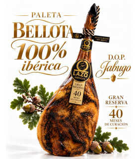 Imagen principal de Acorn-Fed 100% Iberian Shoulder Pedro Enrique PDO Jabugo
