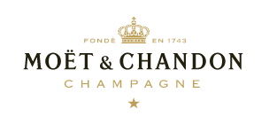 logotipo de champagne moet y chandon