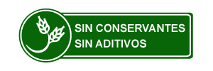 Sin conservantes ni aditivos