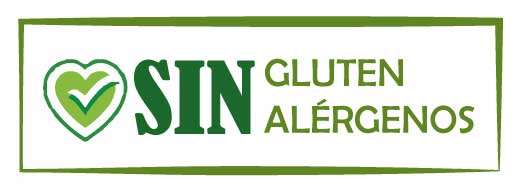 producto sin gluten y sin alérgenos
